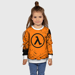 Свитшот детский HALF-LIFE, цвет: 3D-белый — фото 2