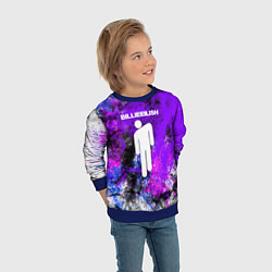 Свитшот детский BILLIE ELLISH, цвет: 3D-синий — фото 2