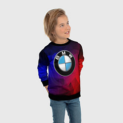 Свитшот детский BMW NEON, цвет: 3D-черный — фото 2