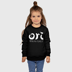Свитшот детский Ori, цвет: 3D-черный — фото 2