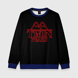 Свитшот детский Twin Peaks, цвет: 3D-синий