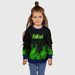 Свитшот детский FALLOUT, цвет: 3D-синий — фото 2