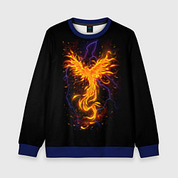 Свитшот детский Phoenix, цвет: 3D-синий