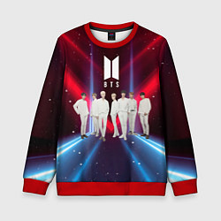 Свитшот детский BTS, цвет: 3D-красный