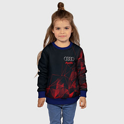 Свитшот детский AUDI, цвет: 3D-синий — фото 2