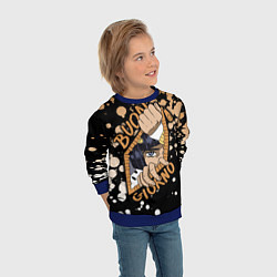 Свитшот детский JoJo Bizarre Adventure, цвет: 3D-синий — фото 2