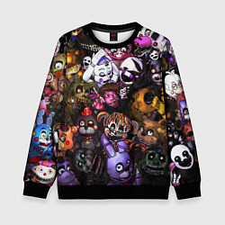 Свитшот детский Five Nights At Freddy's, цвет: 3D-черный