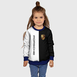 Свитшот детский PORSCHE, цвет: 3D-синий — фото 2