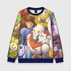 Свитшот детский UNDERTALE, цвет: 3D-синий