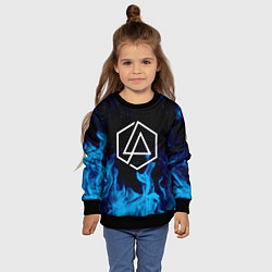Свитшот детский LINKIN PARK, цвет: 3D-черный — фото 2