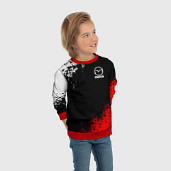 Свитшот детский MAZDA, цвет: 3D-красный — фото 2