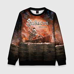 Свитшот детский Sabaton, цвет: 3D-черный