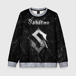 Свитшот детский SABATON, цвет: 3D-меланж