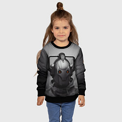 Свитшот детский CYBERMAN, цвет: 3D-черный — фото 2