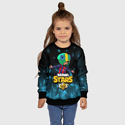 Свитшот детский Leon Messi Brawl Stars, цвет: 3D-черный — фото 2