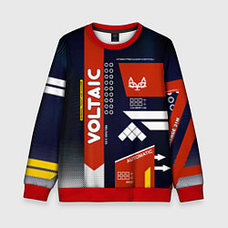 Свитшот детский Кровавый спорт, цвет: 3D-красный