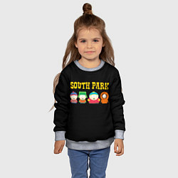 Свитшот детский South Park, цвет: 3D-меланж — фото 2
