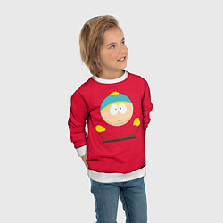 Свитшот детский ЮЖНЫЙ ПАРК, цвет: 3D-белый — фото 2