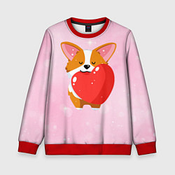 Детский свитшот Милый корги