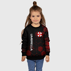 Свитшот детский UMBRELLA CORP, цвет: 3D-черный — фото 2