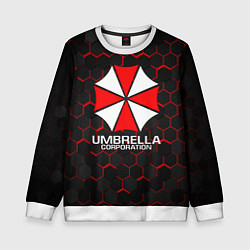 Свитшот детский UMBRELLA CORP, цвет: 3D-белый