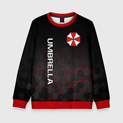 Свитшот детский UMBRELLA CORP, цвет: 3D-красный