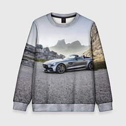 Свитшот детский Mercedes V8 Biturbo, цвет: 3D-меланж