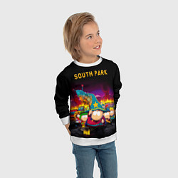 Свитшот детский Южный Парк, цвет: 3D-белый — фото 2
