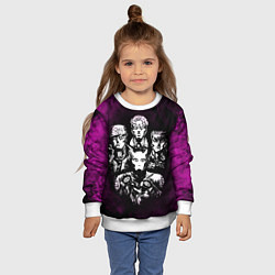 Свитшот детский JOJOS BIZARRE ADVENTURE, цвет: 3D-белый — фото 2