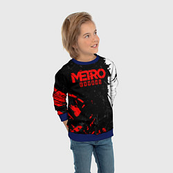 Свитшот детский METRO EXODUS, цвет: 3D-синий — фото 2