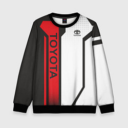 Свитшот детский Toyota Driver team, цвет: 3D-черный
