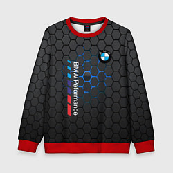Свитшот детский BMW, цвет: 3D-красный