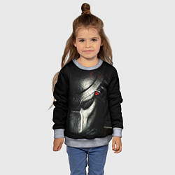 Свитшот детский PREDATOR, цвет: 3D-меланж — фото 2