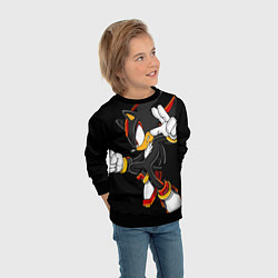 Свитшот детский SHADOW, цвет: 3D-черный — фото 2