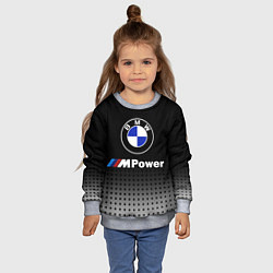 Свитшот детский BMW, цвет: 3D-меланж — фото 2