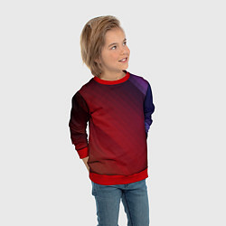 Свитшот детский Пикси, цвет: 3D-красный — фото 2