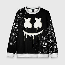 Свитшот детский Marshmello, цвет: 3D-белый