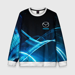 Свитшот детский MAZDA, цвет: 3D-белый