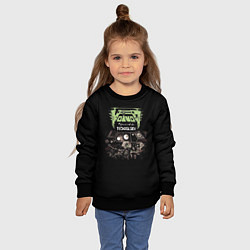 Свитшот детский Voivod, цвет: 3D-черный — фото 2