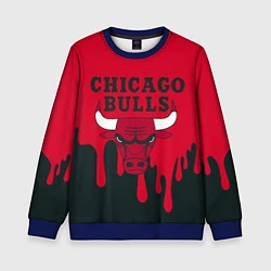 Свитшот детский Chicago Bulls, цвет: 3D-синий