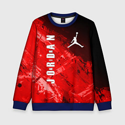 Свитшот детский MICHAEL JORDAN AIR, цвет: 3D-синий