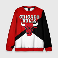 Свитшот детский CHICAGO BULLS, цвет: 3D-красный