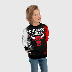 Свитшот детский CHICAGO BULLS, цвет: 3D-черный — фото 2