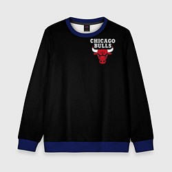 Свитшот детский CHICAGO BULLS, цвет: 3D-синий