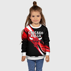 Свитшот детский CHICAGO BULLS, цвет: 3D-белый — фото 2