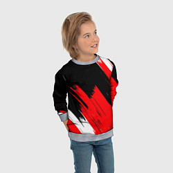Свитшот детский ТЕКСТУРА, цвет: 3D-меланж — фото 2