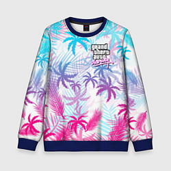 Свитшот детский GTA VICE CITY, цвет: 3D-синий