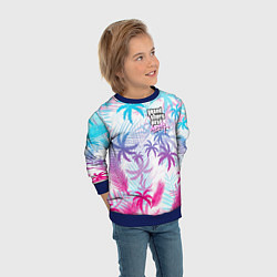 Свитшот детский GTA VICE CITY, цвет: 3D-синий — фото 2