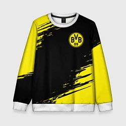 Свитшот детский BORUSSIA, цвет: 3D-белый