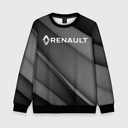 Свитшот детский RENAULT, цвет: 3D-черный
